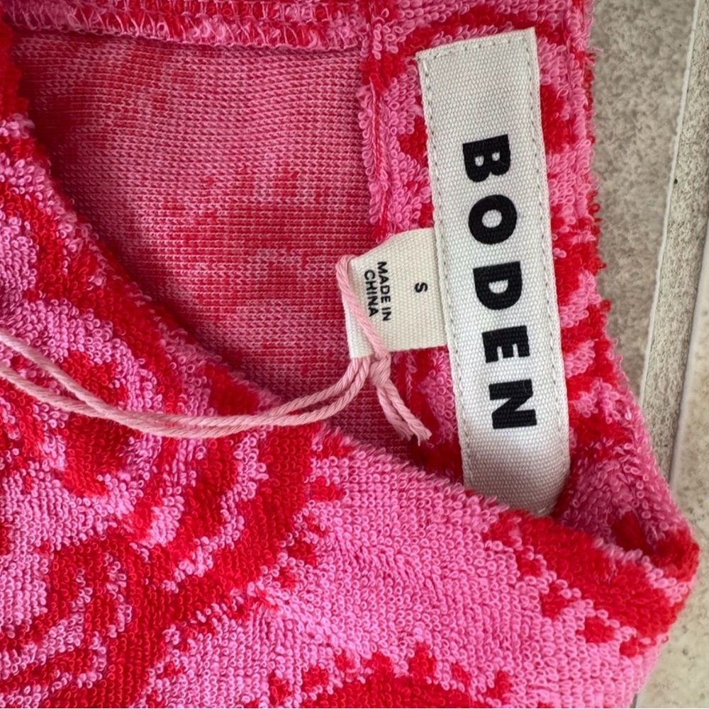Boden Vibrant Red and Pink Tank Top - Picture 2 of 3